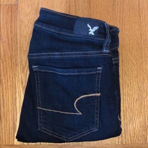 Dark washed American Eagle Jeans